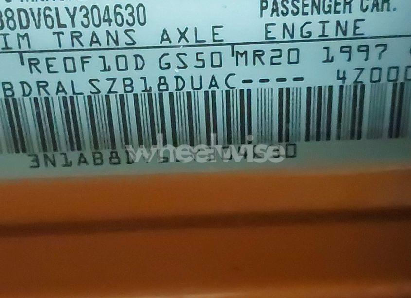 Photo 9 of 2020 Nissan Sentra SR XTRONIC CVT (VIN 3N1AB8DV6LY304630)