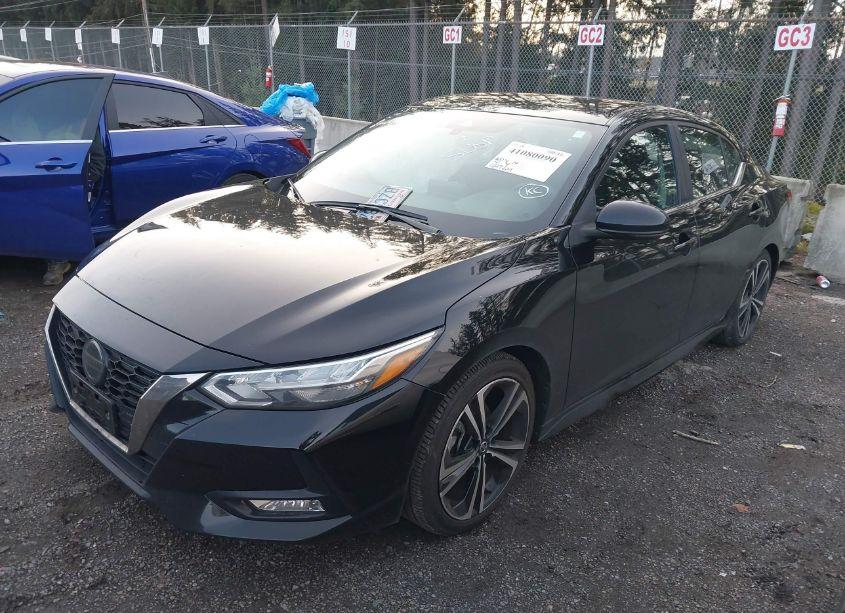 Photo 2 of 2021 Nissan Sentra SR XTRONIC CVT (VIN 3N1AB8DV6MY262316)