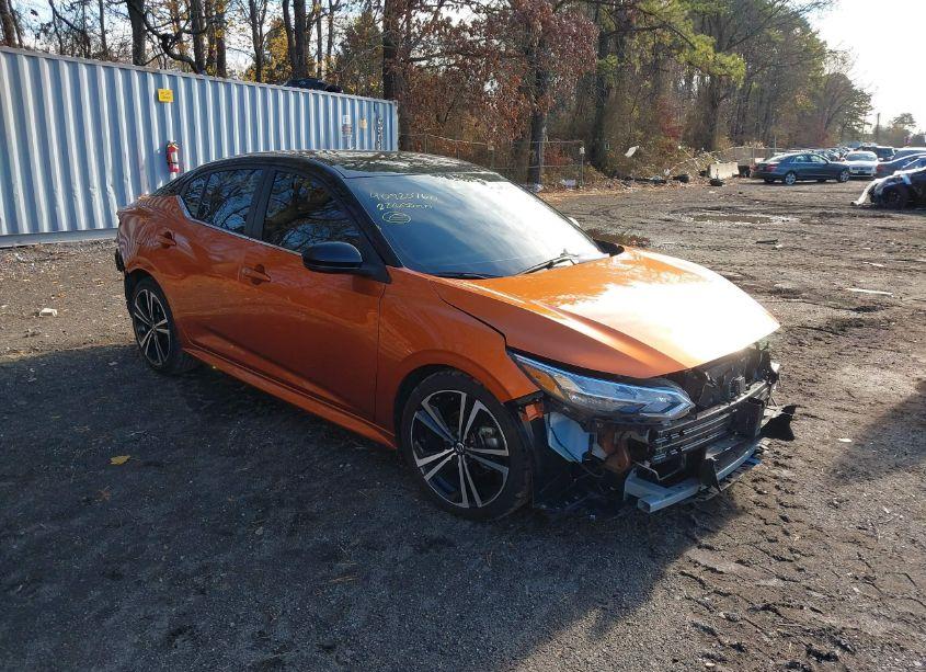 2022 Nissan Sentra SR XTRONIC CVT (VIN 3N1AB8DV6NY266299) main photo