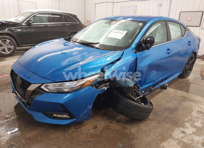 Photo 2 of 2021 Nissan Sentra (VIN 3N1AB8DV8MY307417)