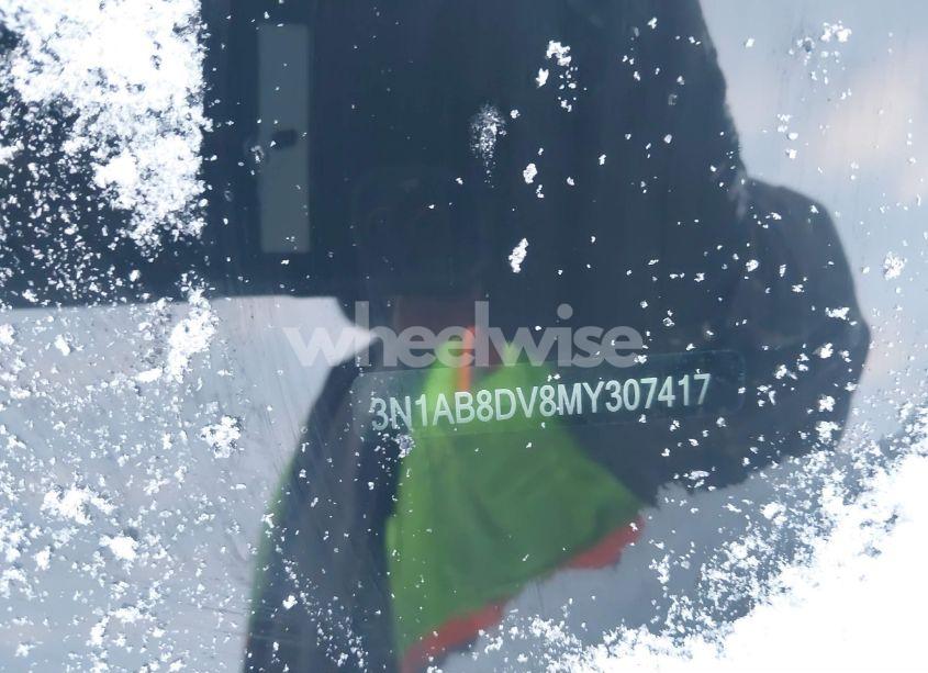 Photo 9 of 2021 Nissan Sentra (VIN 3N1AB8DV8MY307417)