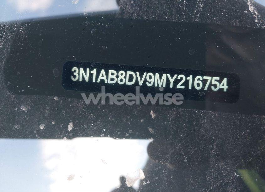 Photo 17 of 2021 Nissan Sentra SR XTRONIC CVT (VIN 3N1AB8DV9MY216754)