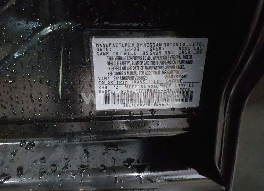 Photo 9 of 2024 Nissan Sentra SR XTRONIC CVT (VIN 3N1AB8DV9RY264620)