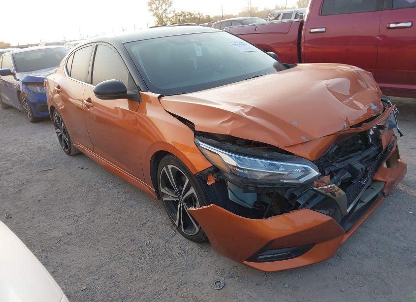 2021 Nissan Sentra SR XTRONIC CVT (VIN 3N1AB8DVXMY216908) main photo