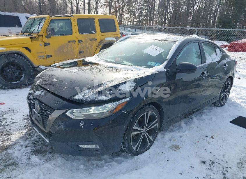 Photo 2 of 2021 Nissan Sentra SR XTRONIC CVT (VIN 3N1AB8DVXMY301909)