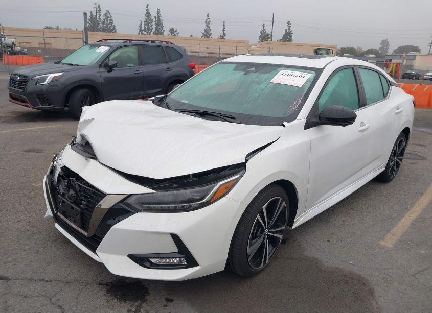 Photo 2 of 2021 Nissan Sentra SR XTRONIC CVT (VIN 3N1AB8DVXMY312053)