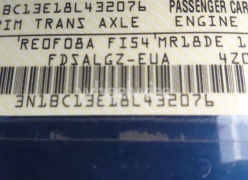 Photo 9 of 2008 Nissan Versa 1.8SL (VIN 3N1BC13E18L432076)