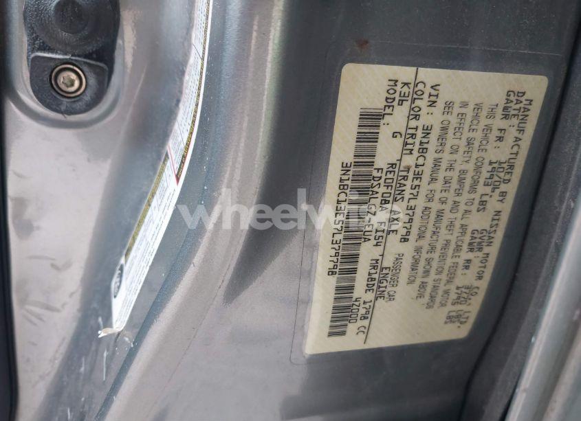 Photo 9 of 2007 Nissan Versa 1.8SL (VIN 3N1BC13E57L379798)