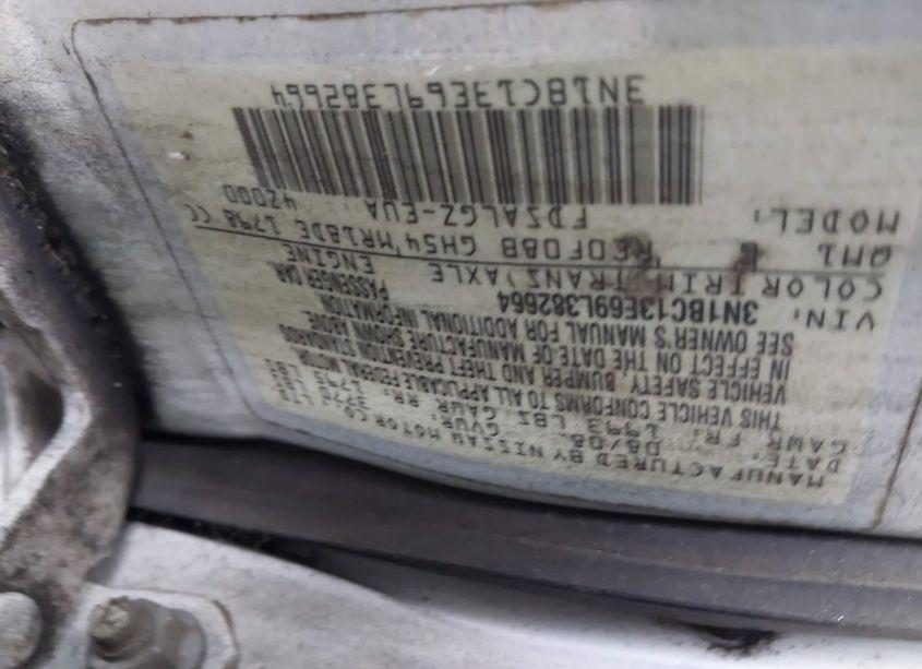 Photo 9 of 2009 Nissan Versa 1.8SL (VIN 3N1BC13E69L382664)