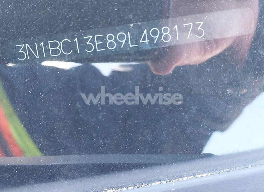 Photo 9 of 2009 Nissan Versa 1.8S (VIN 3N1BC13E89L498173)