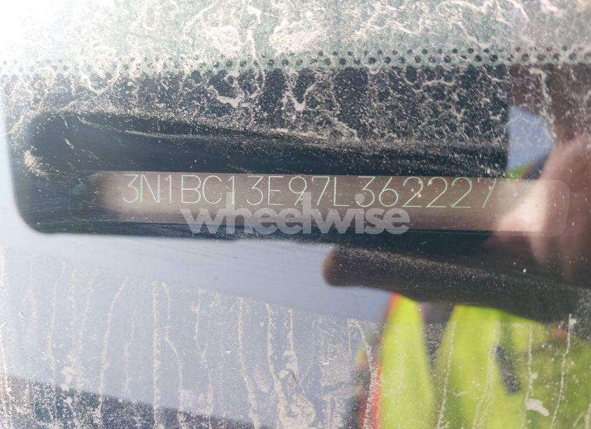 Photo 12 of 2007 Nissan Versa 1.8S (VIN 3N1BC13E97L362227)