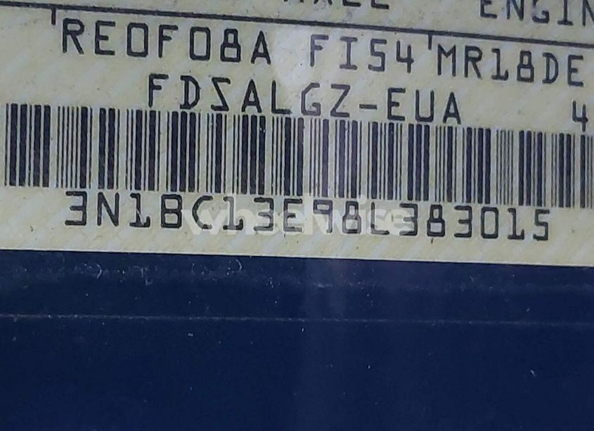 Photo 9 of 2008 Nissan Versa 1.8SL (VIN 3N1BC13E98L383015)