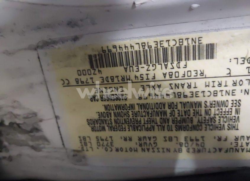 Photo 9 of 2008 Nissan Versa 1.8SL (VIN 3N1BC13E98L444699)