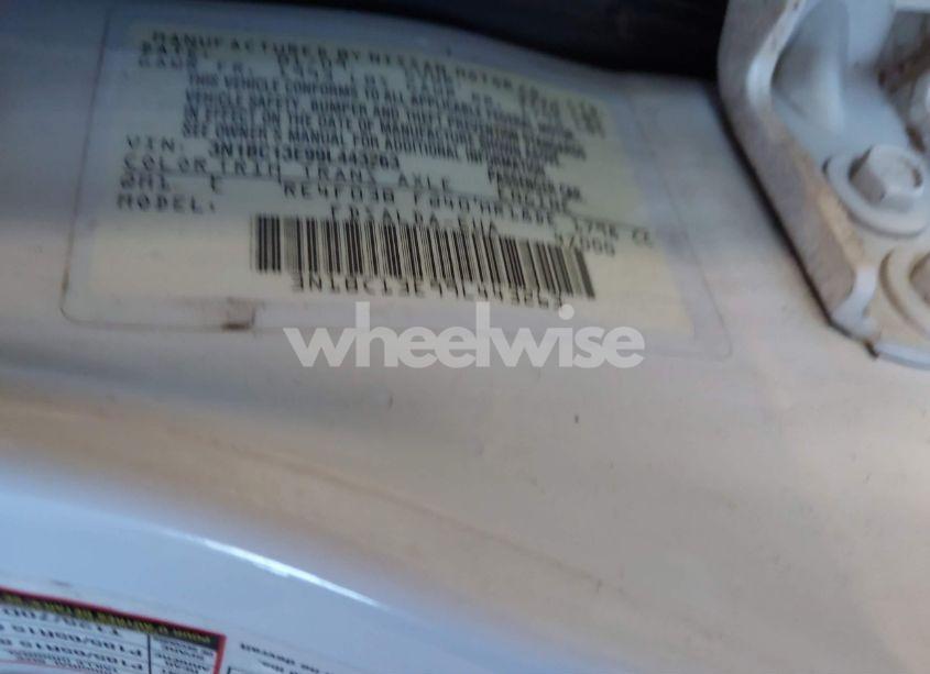 Photo 9 of 2009 Nissan Versa 1.8S (VIN 3N1BC13E99L443263)