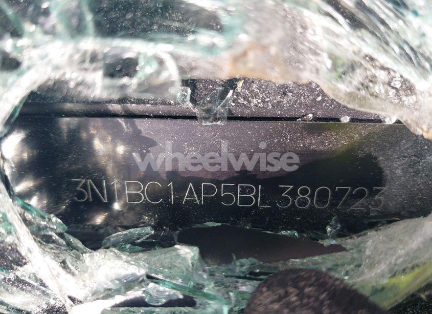 Photo 9 of 2011 Nissan Versa 1.8S (VIN 3N1BC1AP5BL380723)