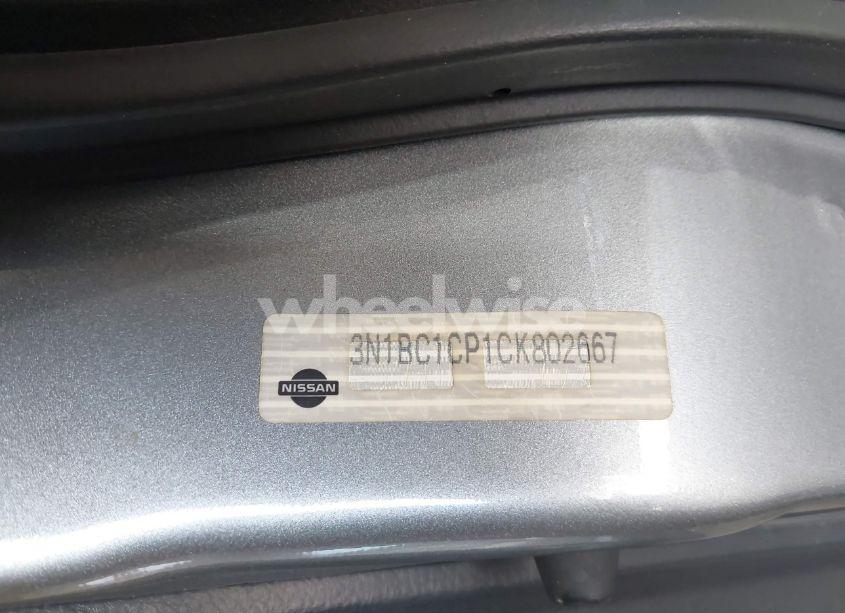 Photo 9 of 2012 Nissan Versa 1.8 S (VIN 3N1BC1CP1CK802667)