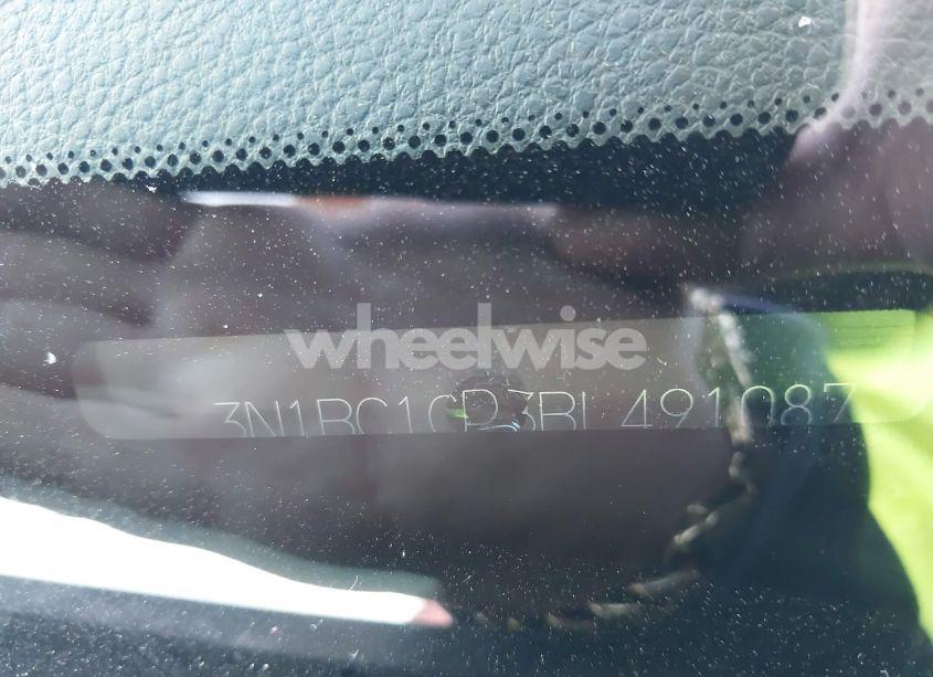 Photo 9 of 2011 Nissan Versa 1.8S (VIN 3N1BC1CP3BL491087)