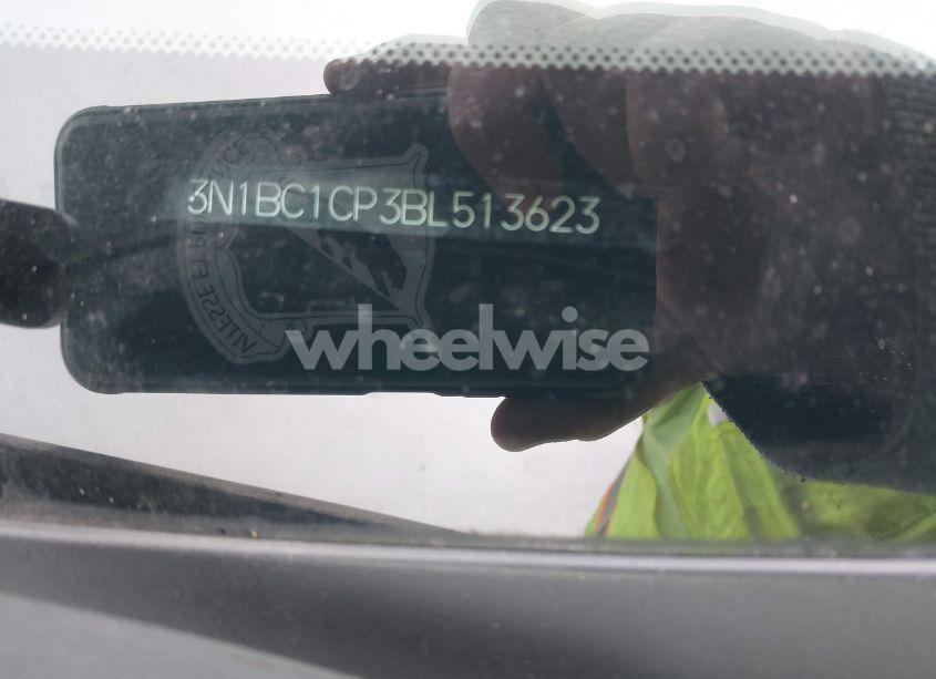 Photo 9 of 2011 Nissan Versa 1.8S (VIN 3N1BC1CP3BL513623)