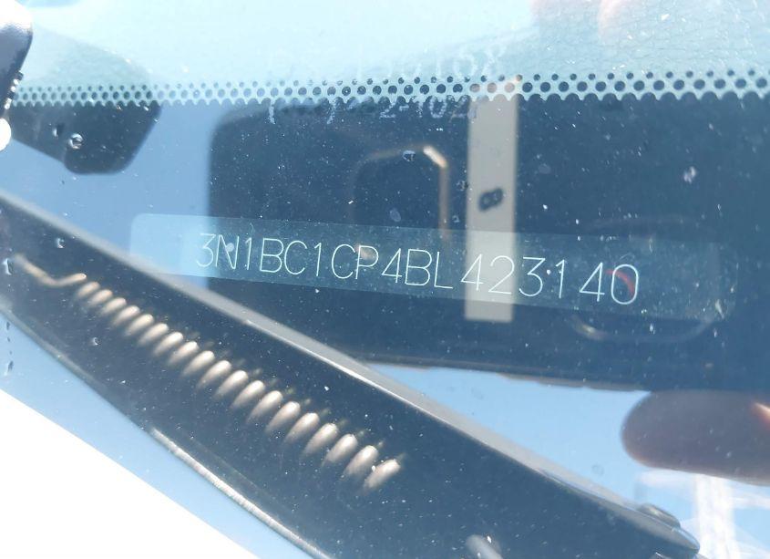 Photo 9 of 2011 Nissan Versa 1.8S (VIN 3N1BC1CP4BL423140)