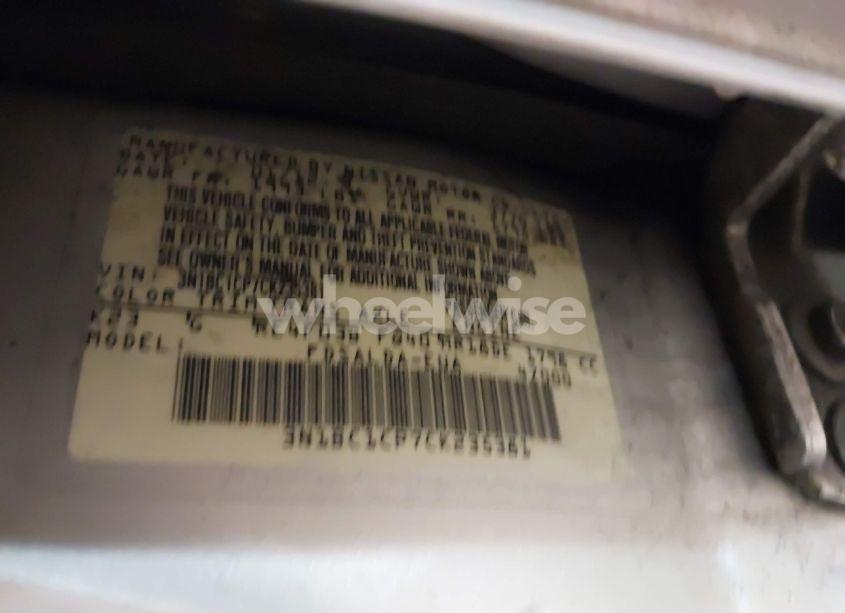 Photo 9 of 2012 Nissan Versa 1.8 S (VIN 3N1BC1CP7CK235381)