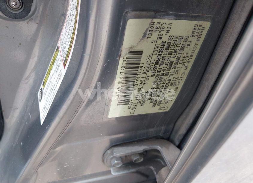 Photo 9 of 2011 Nissan Versa 1.8S (VIN 3N1BC1CP9BL451970)