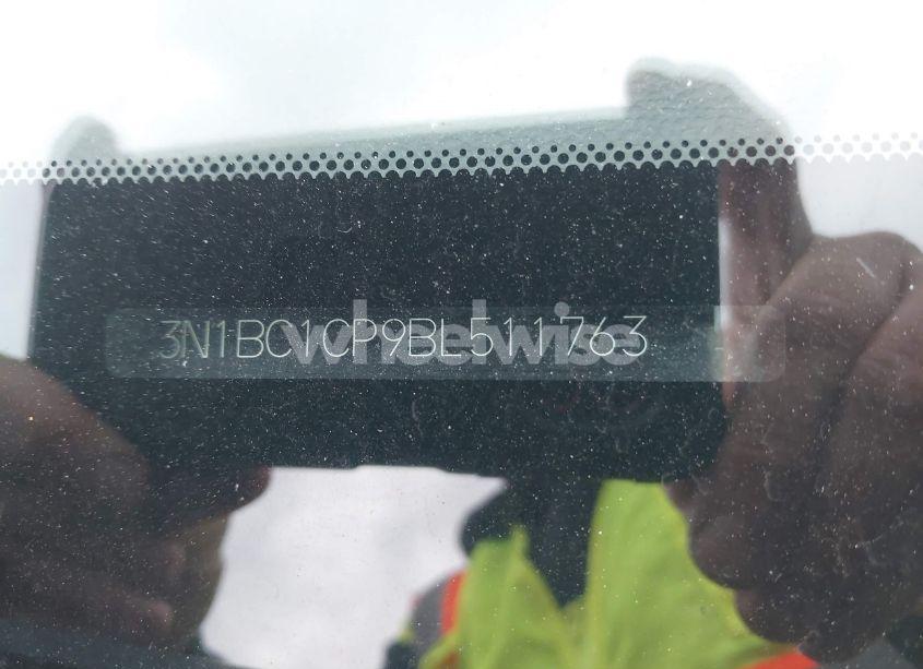 Photo 9 of 2011 Nissan Versa 1.8S (VIN 3N1BC1CP9BL511763)