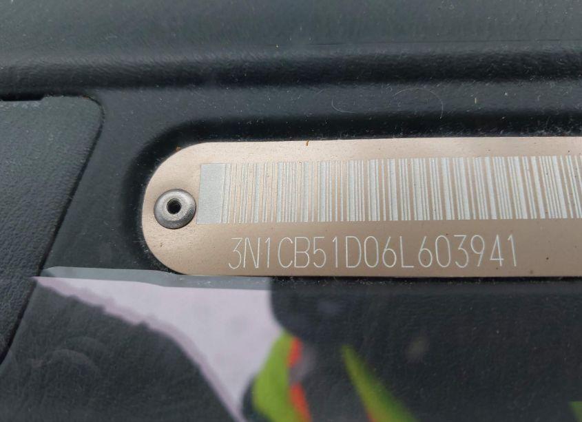 Photo 9 of 2006 Nissan Sentra 1.8S (VIN 3N1CB51D06L603941)