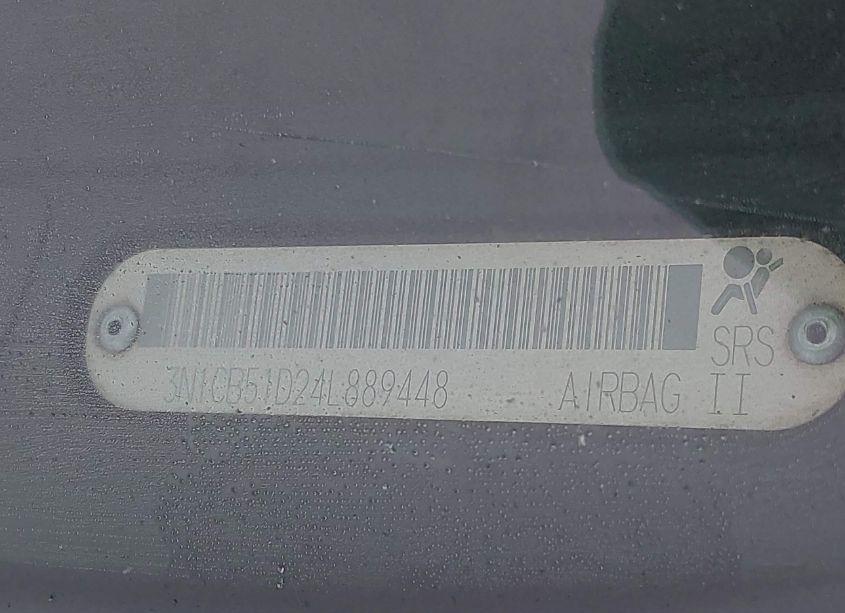 Photo 9 of 2004 Nissan Sentra 1.8S (VIN 3N1CB51D24L889448)