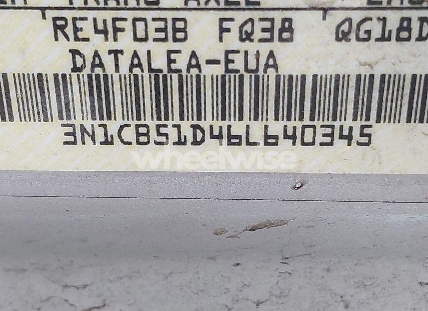 Photo 9 of 2006 Nissan Sentra 1.8S (VIN 3N1CB51D46L640345)