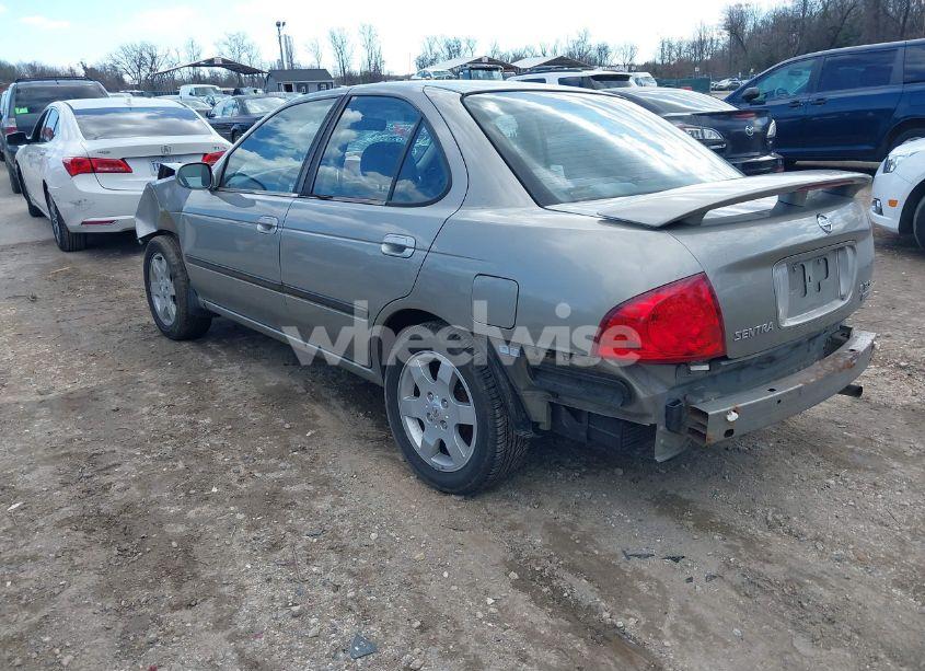 Photo 3 of 2006 Nissan Sentra 1.8S (VIN 3N1CB51D56L569771)