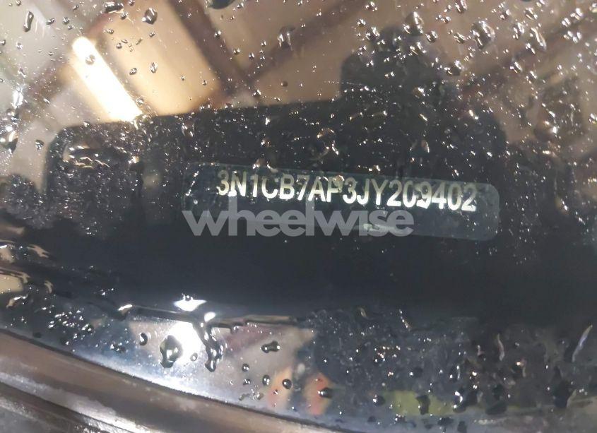 Photo 9 of 2018 Nissan Sentra SR TURBO (VIN 3N1CB7AP3JY209402)