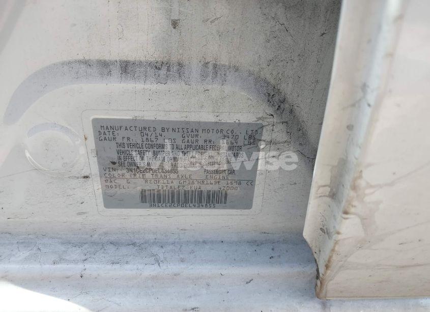 Photo 9 of 2014 Nissan Versa NOTE SV (VIN 3N1CE2CP0EL434855)