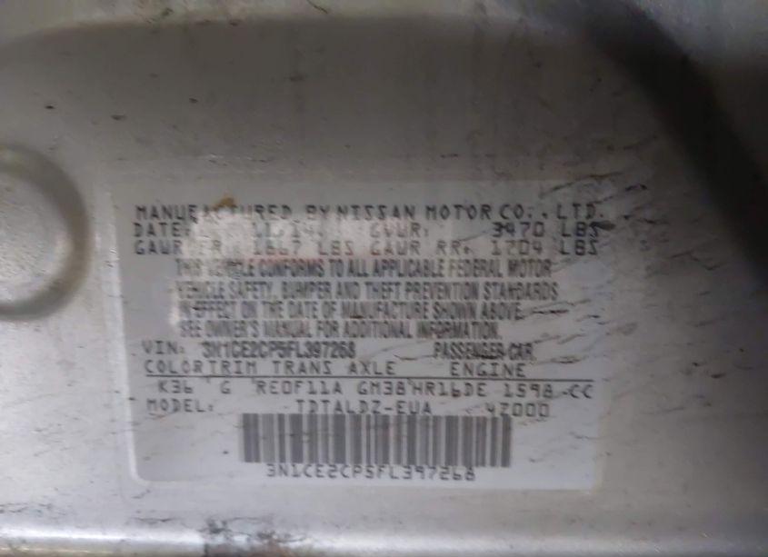 Photo 9 of 2015 Nissan Versa NOTE SV (VIN 3N1CE2CP5FL397268)