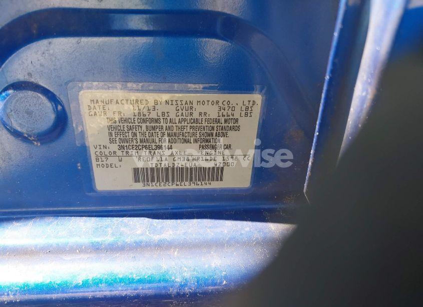 Photo 9 of 2014 Nissan Versa NOTE SV (VIN 3N1CE2CP6EL396144)