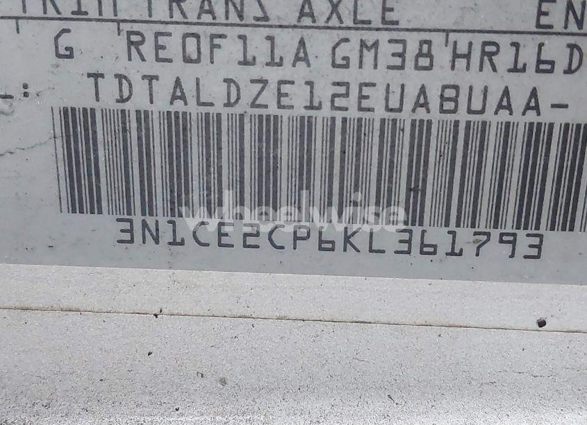 Photo 9 of 2019 Nissan Versa NOTE SV (VIN 3N1CE2CP6KL361793)