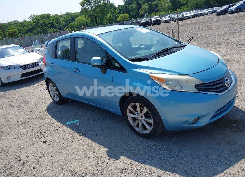 2014 Nissan Versa NOTE SV (VIN 3N1CE2CP7EL381412) main photo