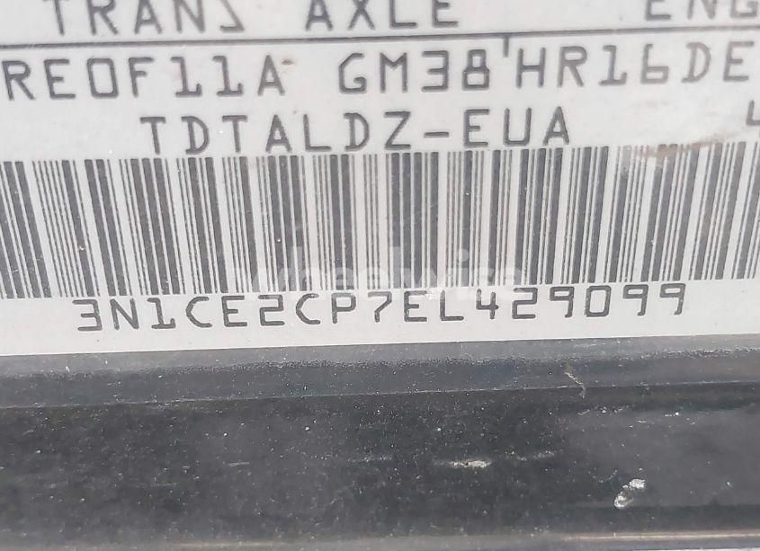 Photo 9 of 2014 Nissan Versa NOTE SV (VIN 3N1CE2CP7EL429099)