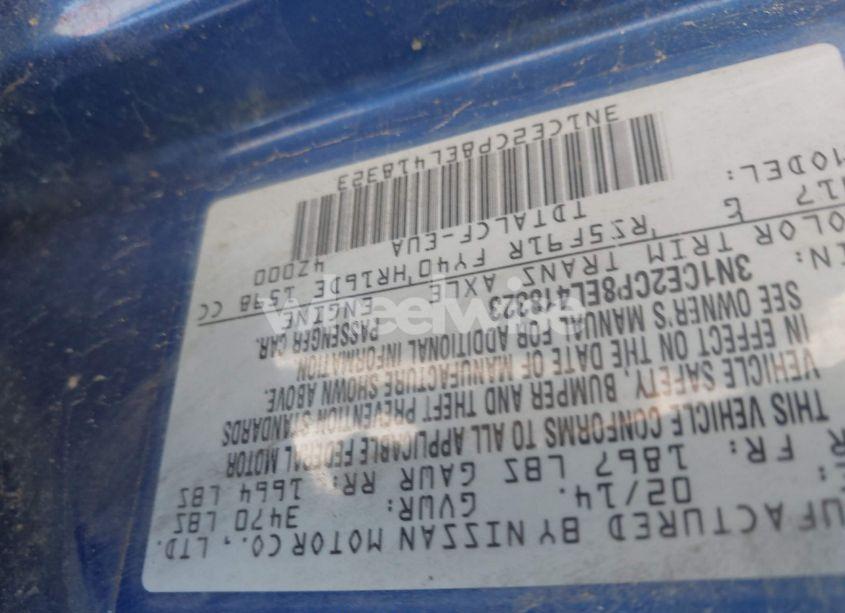 Photo 9 of 2014 Nissan Versa NOTE S (SR) (VIN 3N1CE2CP8EL418323)