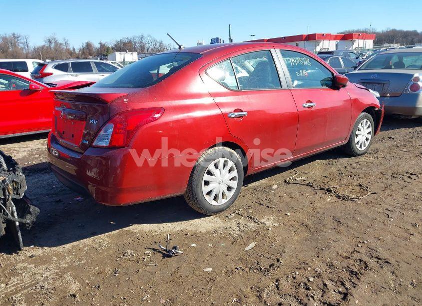 Photo 4 of 2016 Nissan Versa 1.6 SV (VIN 3N1CN7AP0GL865425)