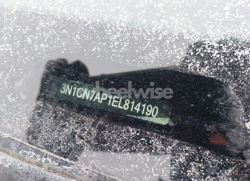 Photo 9 of 2014 Nissan Versa 1.6 SV (VIN 3N1CN7AP1EL814190)