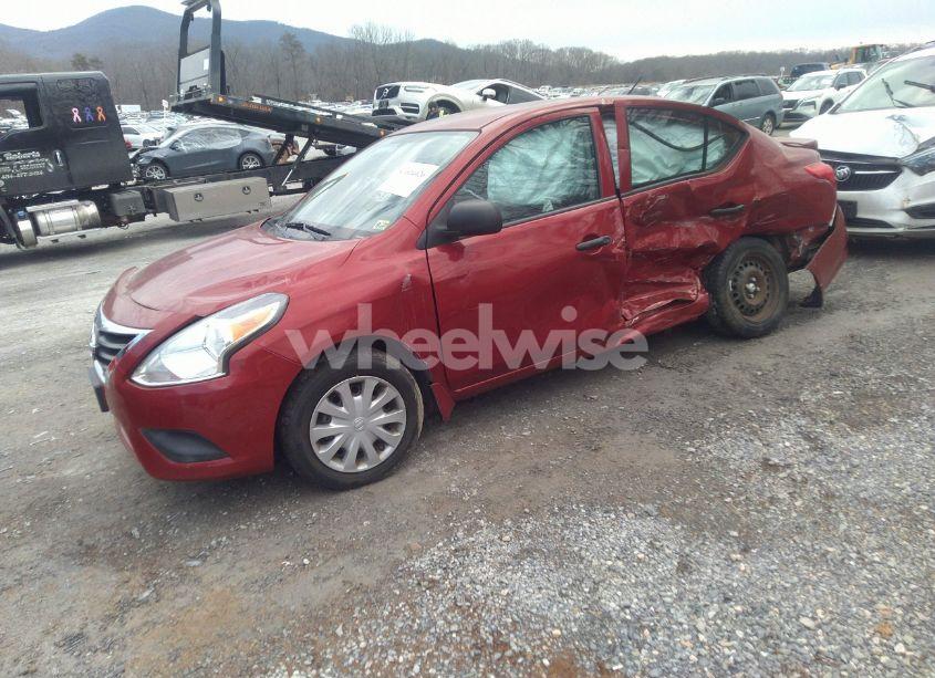 Photo 2 of 2015 Nissan Versa 1.6 S+ (VIN 3N1CN7AP1FL845294)