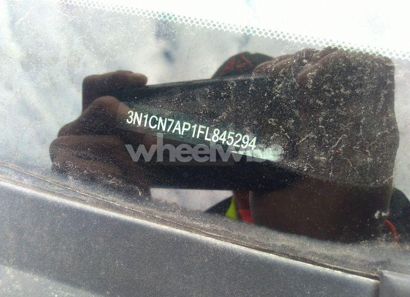 Photo 9 of 2015 Nissan Versa 1.6 S+ (VIN 3N1CN7AP1FL845294)