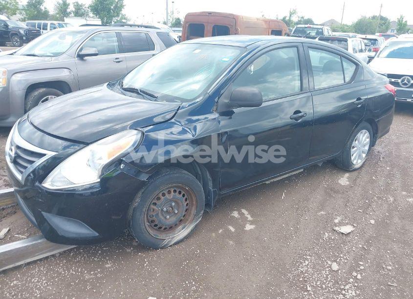 Photo 2 of 2015 Nissan Versa 1.6 S+ (VIN 3N1CN7AP1FL915411)