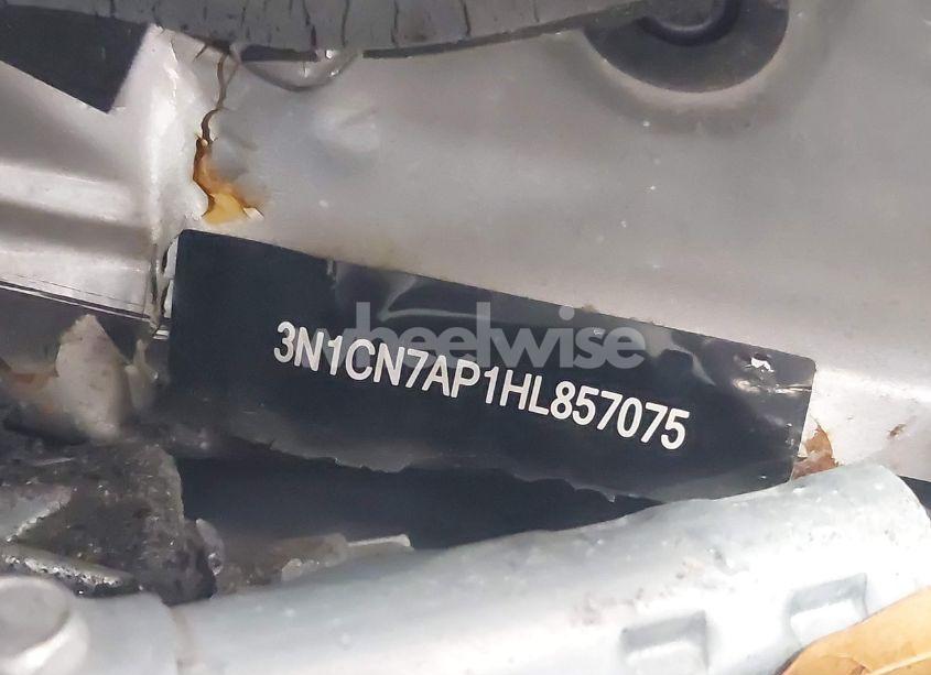 Photo 9 of 2017 Nissan Versa 1.6 S (VIN 3N1CN7AP1HL857075)