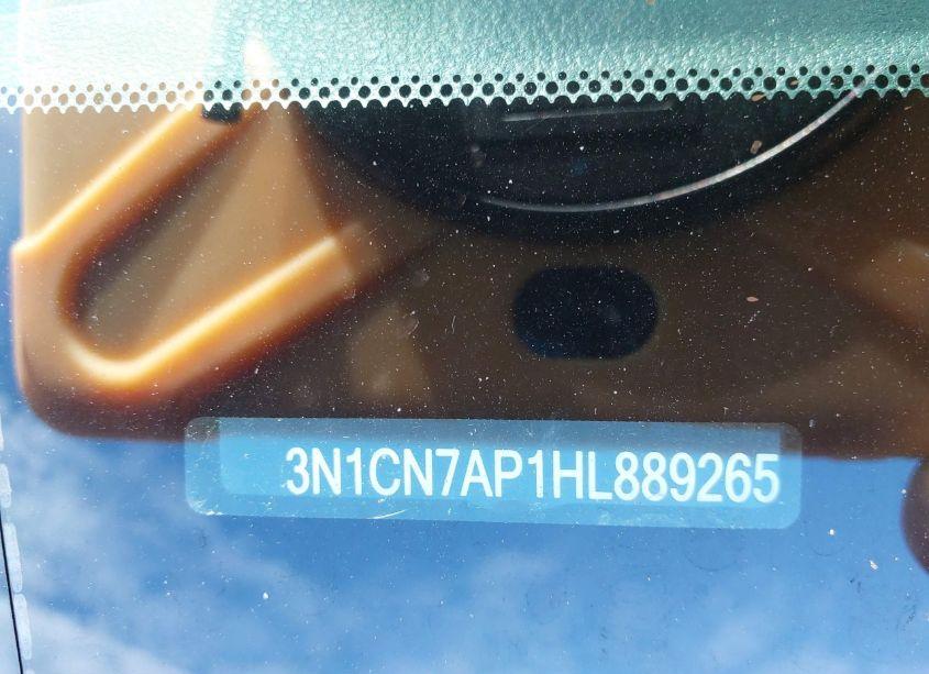 Photo 9 of 2017 Nissan Versa 1.6 SV (VIN 3N1CN7AP1HL889265)