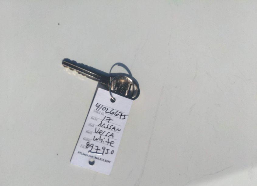 Photo 11 of 2017 Nissan Versa 1.6 S+ (VIN 3N1CN7AP1HL897950)