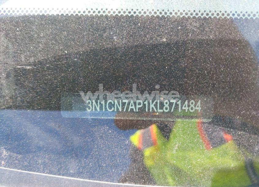 Photo 9 of 2019 Nissan Versa 1.6 SV (VIN 3N1CN7AP1KL871484)