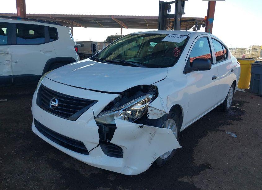 Photo 2 of 2014 Nissan Versa 1.6 S (VIN 3N1CN7AP2EL839809)