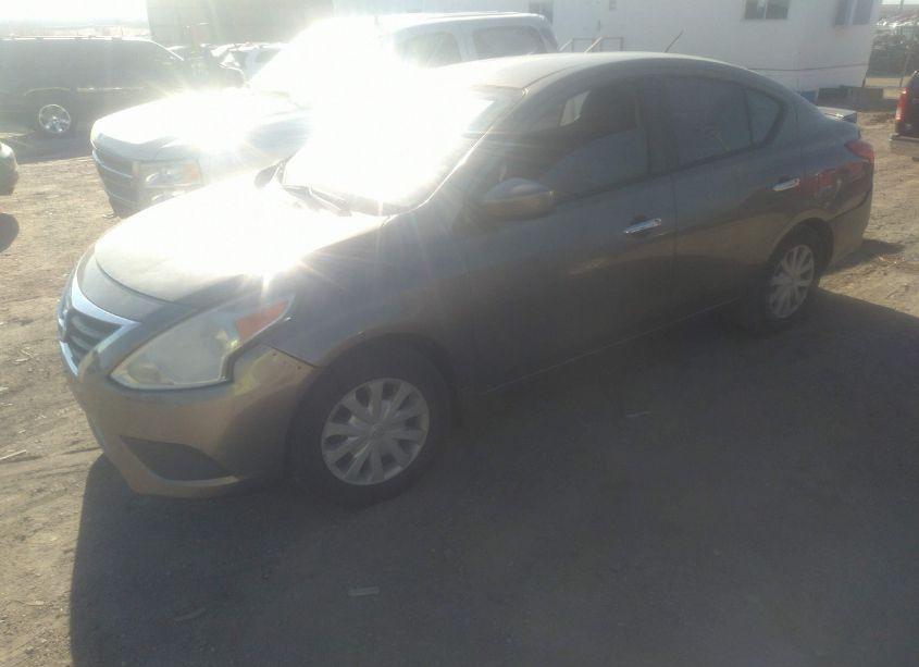 Photo 2 of 2015 Nissan Versa 1.6 S/1.6 S+/1.6 SL/1.6 SV (VIN 3N1CN7AP2FL815477)