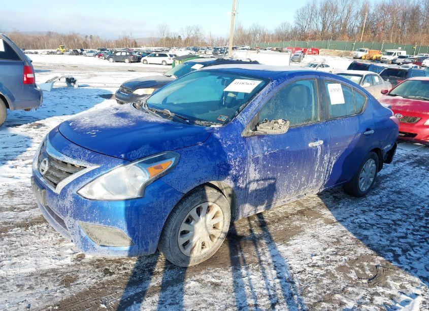Photo 2 of 2015 Nissan Versa 1.6 S/1.6 S+/1.6 SL/1.6 SV (VIN 3N1CN7AP2FL850410)
